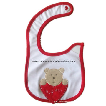 Promotional Cotton Cartoon Printing Baby Bib